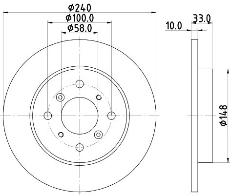 HELLA PAGID Piduriketas 8DD 355 119-291